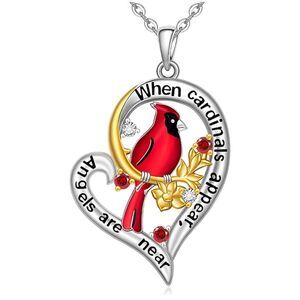 18k Diamond Cardinal Necklace